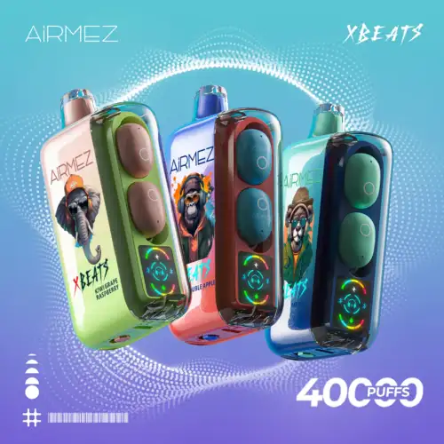 Airmez xbeats 40000 Puffs Kompakte Airmez Vape mit 2 % Nikotin